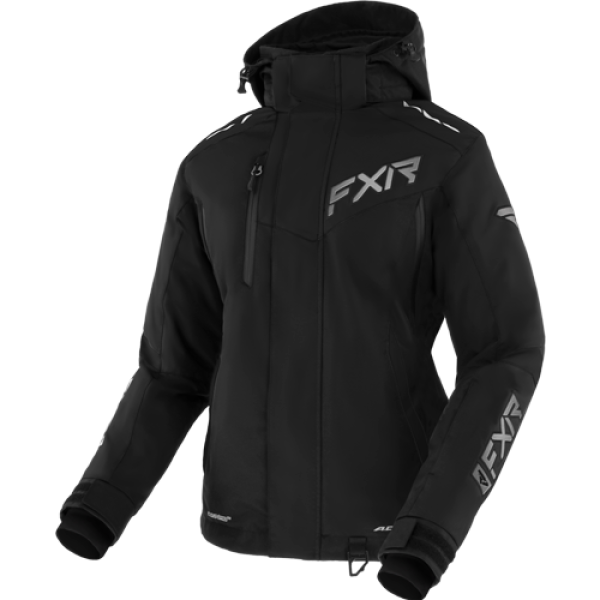 FXR W EDGE Scooterjakke Dame svart/ sølv