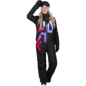 FXR W COLD CROSS CX F.A.S.T. INS MONOSUIT 26 svart/ flerfarget